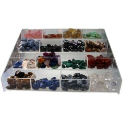 Présentoir acrylic Pierres 16 Cases - Vide