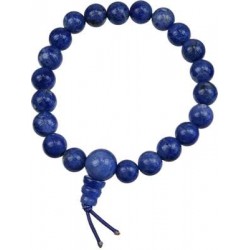 Bracelet mala tibétain - Sodalite