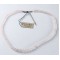 Collier Quartz Rose Perles rondes 6 mm