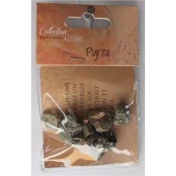 Sachet pierres brutes - Pyrite