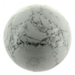 Sphère Howlite - Pièce de 8 à 9 cm