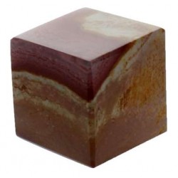 Cube Jaspe Polychrome - 3,5 cm