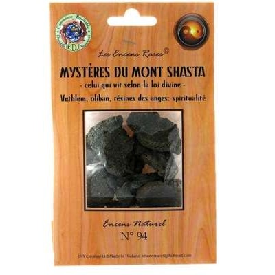 Encens rares : Mystères du Mont Shasta - Celui qui vit selon la loi divine - Spiritualité - 25 Gr