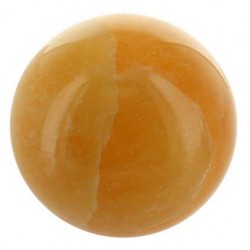 Sphère Calcite Orange - Pièce de 7 à 8 cm