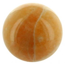 Sphère Calcite Orange - Pièce de 8 à 9 cm