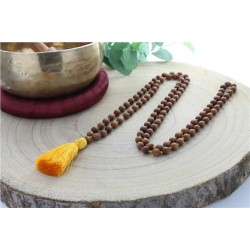 Mala en Bois de Santal 108 perles