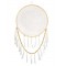 Attrape-rêves Macramé Boho Blanc 40 cm